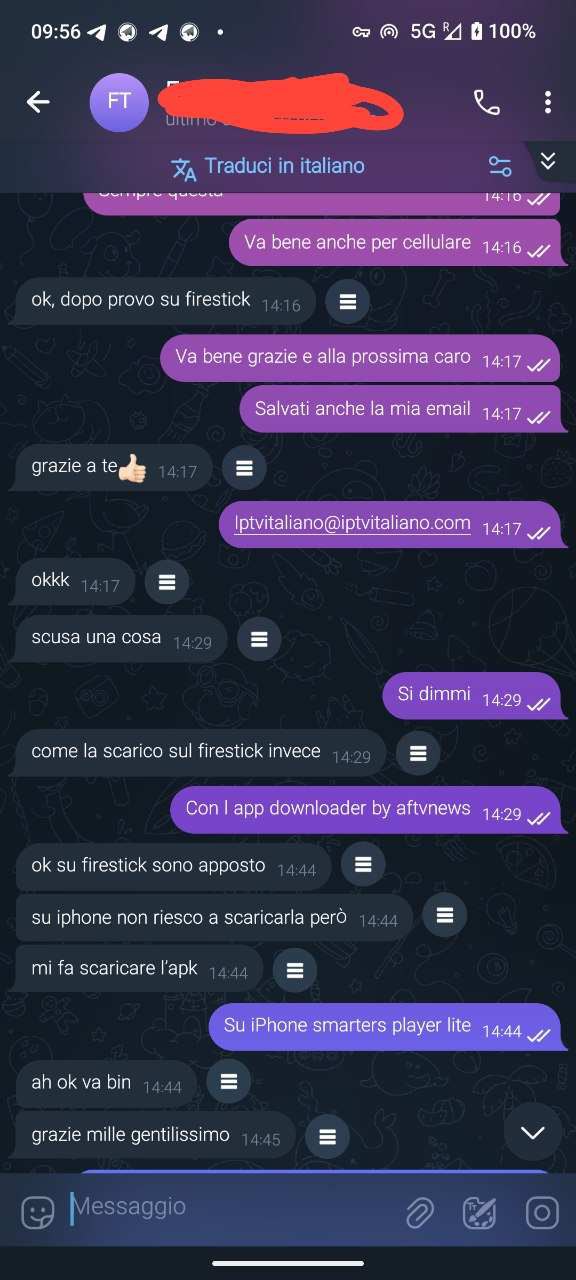 recensioni clienti iptv